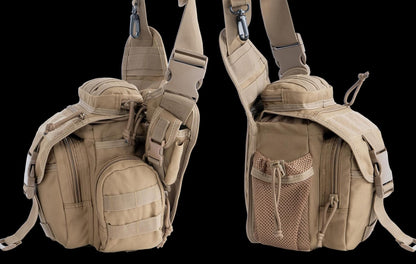 Tactical Sling Bag EDC Crossbody Pack Single Shoulder Backpack Messenger Bag for Outdoor & Urban Use 5L