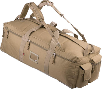 Large Military Duffle Bag Tactical Gear Load Out Bag Deployment Cargo Bag Travel Sports Equipment Duffel Luggage Bag with Backpack Straps 90L