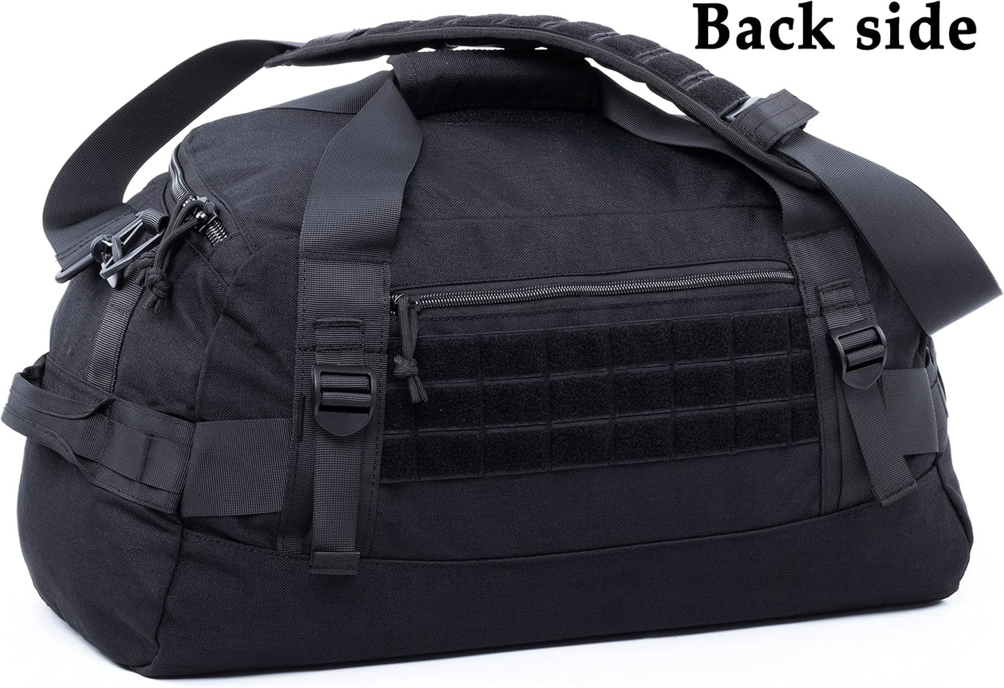 Tactical Duffle Bag MOLLE Gear Bag Carry on Travel Weekend Duffel Bag. Ideal for Hunting, Shooting Range, Law Enforcement, Camping, Travel and Viechle. 35L