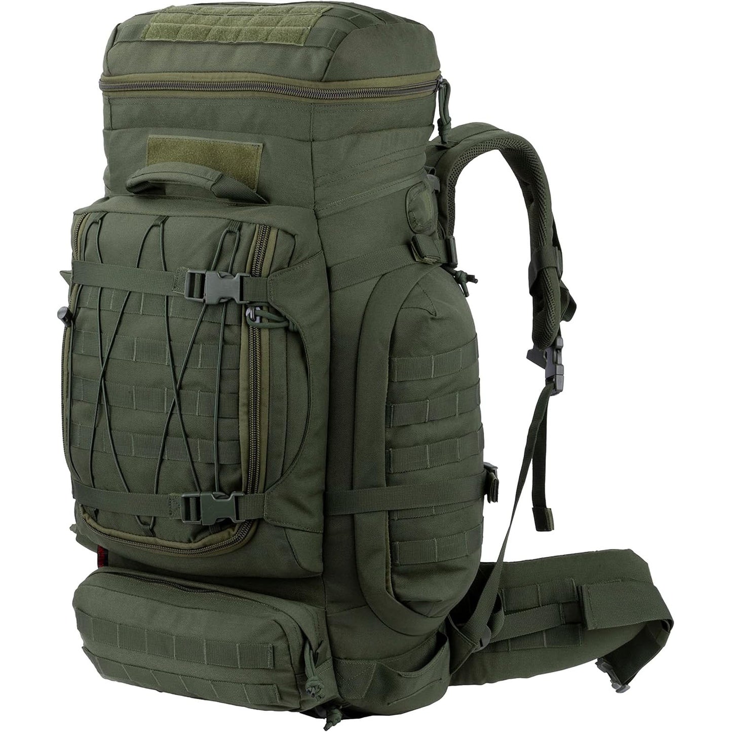 Large Internal Frame Backpack Tactical MOLLE Pack for Camping Backpacking Hunting Bushcraft Adventure 70L…