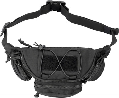 Tactical Waist Bag | Durable Fanny Pack & Crossbody Sling Pack for Outdoor Adventures, Everyday Carry, Hiking, Camping, Travel