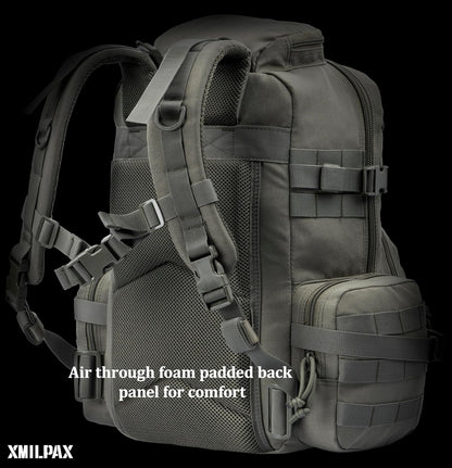 Tactical Backpack EDC Bag MOLLE Daily Pack for Men and Women Every Day Carrying Hiking Camping Travel 22L