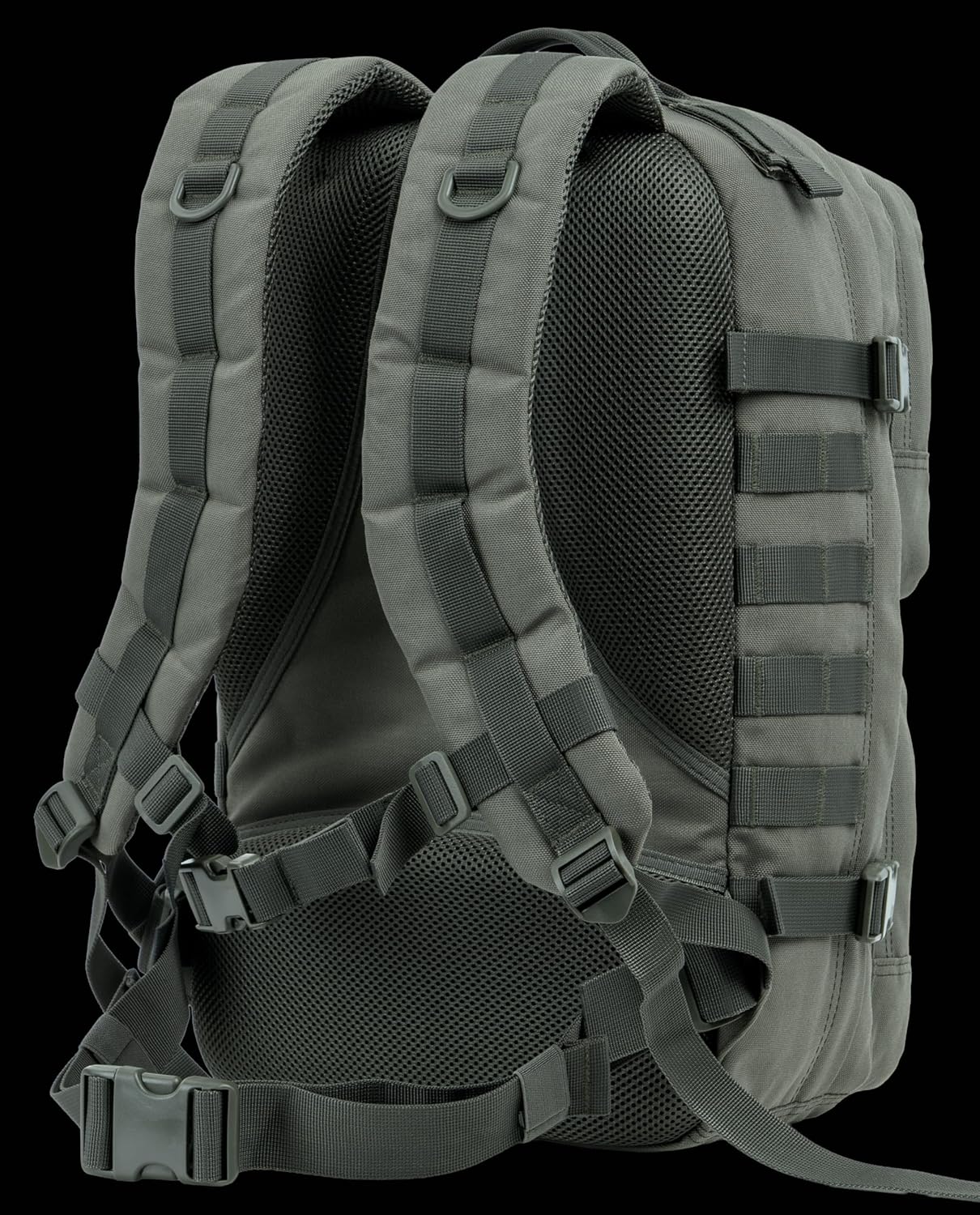 Tactical Backpack Military Survival Pack EDC Daypack Bag MOLLE for Camping Hiking Hunting Bugout Travel 25L