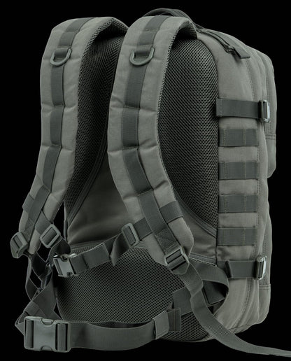 Tactical Backpack Military Survival Pack EDC Daypack Bag MOLLE for Camping Hiking Hunting Bugout Travel 25L